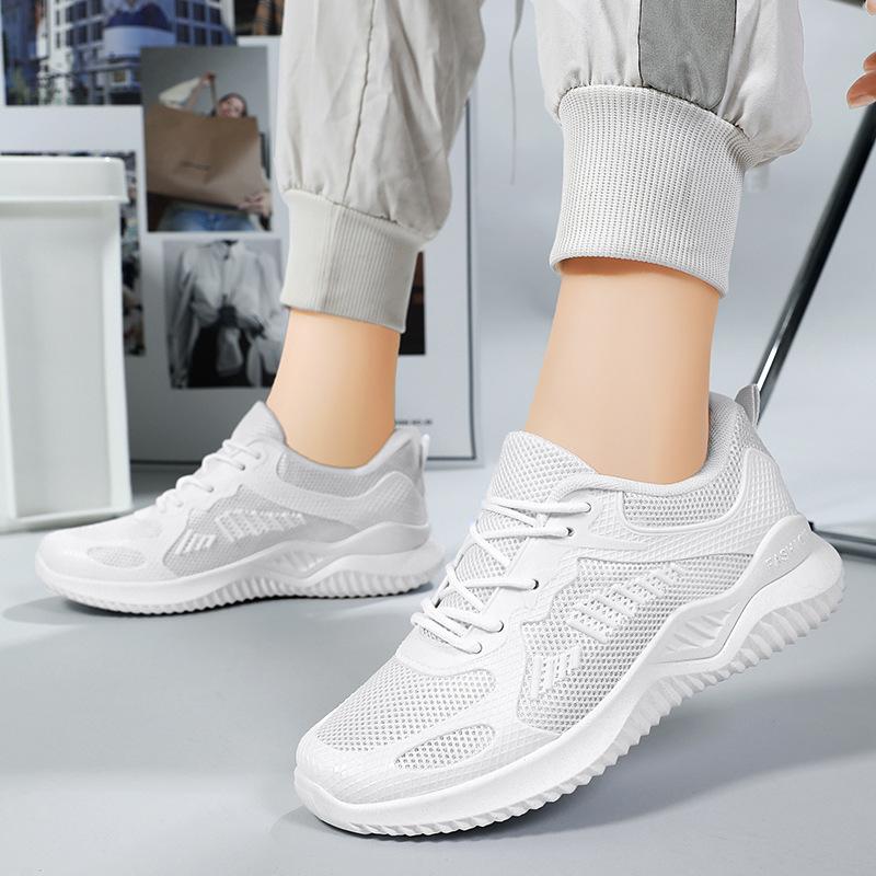 Shoes women's new spring women's shoes fashion casual breathable running shoes soft sole women's sports shoes