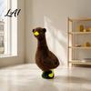 Handmade Style Goose Outfit Animal Clothing for 23 Inch Porch Goose Decorative Outfit Creative Clothes Yard Costume And Garden Seasonal Lawn