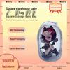 Vinyl Kinderwagen Figur Display Aufbewahrungstasche - 10cm, PVC, Staubdicht, Hohe Transparenz, Verdickte Dreidimensionale Blind Box.