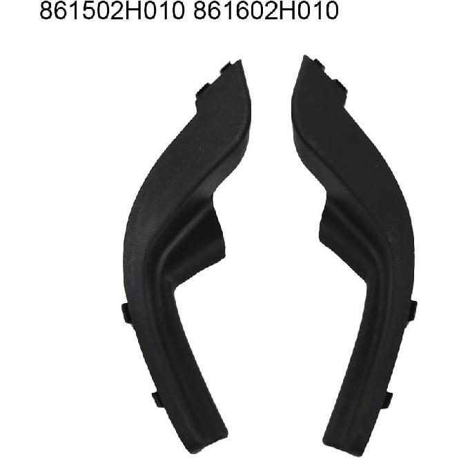 Auto Frontscheibenwischer Seitenabdeckung Verlängerungen Verkleidungen Links/Rechts 1 Paar für Hyundai Elantra HD 2006 2007 2008 2009 2010