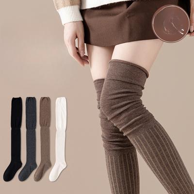 Kniestrümpfe, Damen-Kniestrümpfe, Hohe Overknee-Strümpfe, Rutschfeste Socken für Schwangere, Schlankmachende Beine, Lange Socken für Herbst und Winter