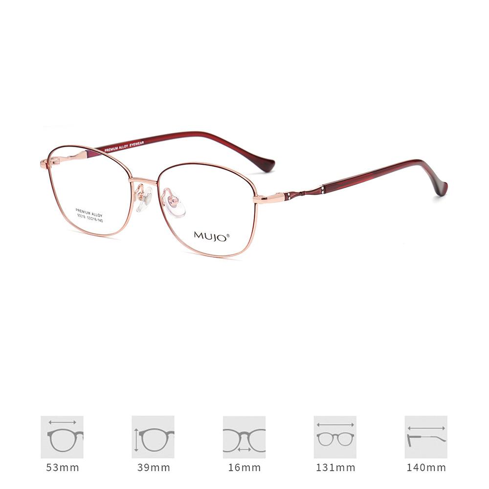 

Premium Alloy Ultralight Women s Full Rim Glasses Frame Anti-Slip Legs Durable Eyewear for Casual Reading & Daily Elegance