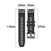 26MM 22MM 20MM Silicone Watch Band Straps For Garmin Fenix 6X 6 6S Pro 7X 7 Easyfit Wristband Fenix 5 5X 5S Plus Smartwatch Bracelet