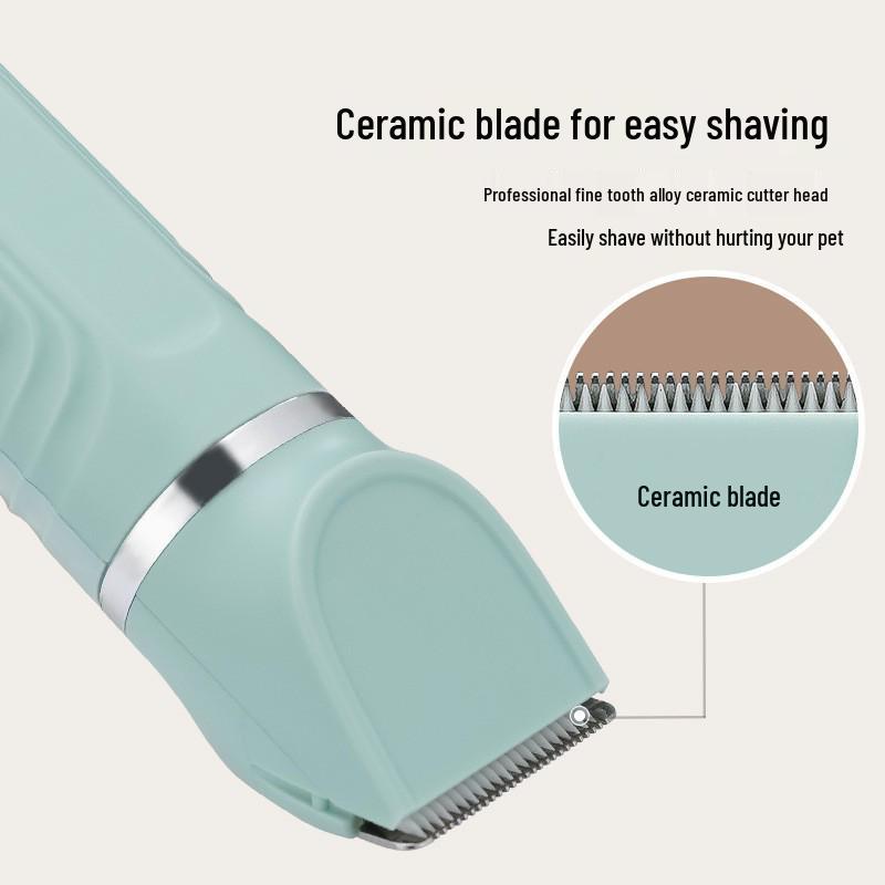 Pet Electric 4-in-1 Hair Clipper: Cat Paw, Dog & Pet Trimmer