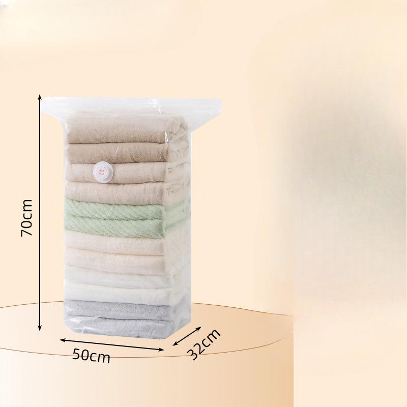 Thickened Non-pumping Three-dimensional Vacuum Compression Bag Storage Bag for Clothes Quilts Cotton Quilts and Down Jackets