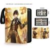 400900 Pcs Card Album Book Anime Genshin Impact Collection Card Zipper Game Cards Sunny Starscout Binder Holder Kids Gifts Toys
