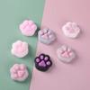 1 Stück Mini Niedliche Katzenpfote Quetschspielzeug TPR Kneif Dekompressionsspielzeug Langsames Zurückfedern Fidget Sensorikspielzeug für Kinder Erwachsene Geschenk