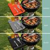 Outdoor BBQ Mat Silicone BBQ Grill Mat Multifunctional Oil Protection Pad  BBQ Accessories