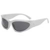 Trendy Climbing Sunglasses Y2K Outdoor Sports Shades Millennium Futuristic Sun Glasses UV Protection Outdoors Climbing Eyewear