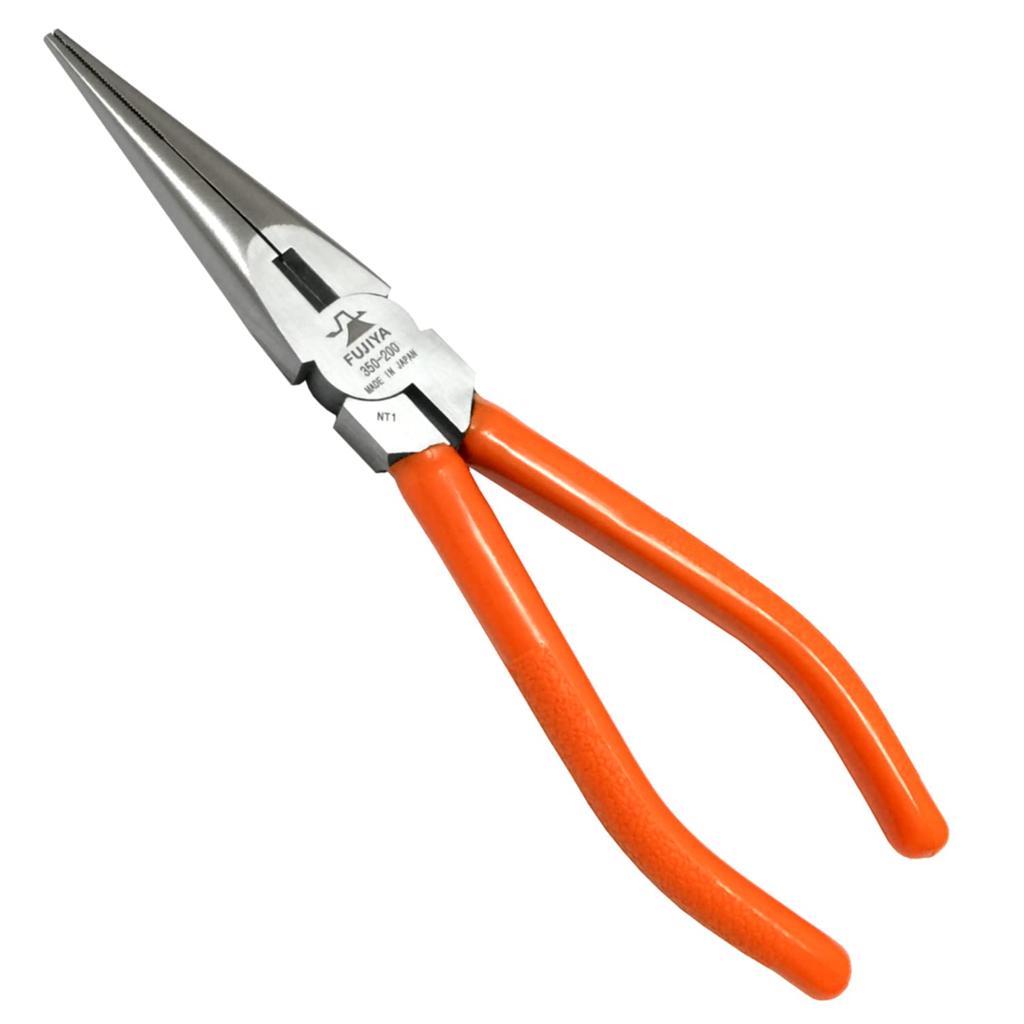Fujiya Long Nose Pliers, 200mm, 350-200