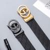 GOLF Men's Genuine Leather Automatic Buckle Belt