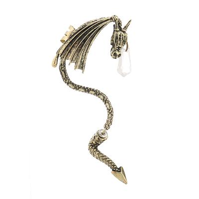 Punk Stil Ohrhänger, Kreativer Mode Persönlichkeitstrend Retro Drachen Ohrstecker