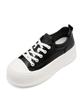Spur Clod Pureness Cow Leather Sneakers 5.5Cm -Ws7032 (2Color)
