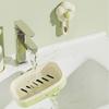 Flower Soap Holder No Punching Soap Storage Shelf  for Bathroom Kitchen Organizer