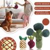 Pet Plush Toys Resistant, Pet Stuffed Plush Toys Soothe Pet Separation Anxiety, Pet Teething Chew Toys, Interactive - Organic Kick Toys Reduce Bored
