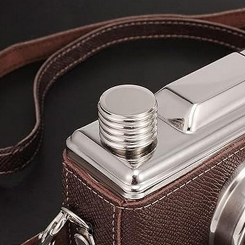 Fotocamera a Prova di Perdite Design Borraccia Fotocamera Borraccia da Whiskey Contenitori per Whiskey Bottiglia Regalo