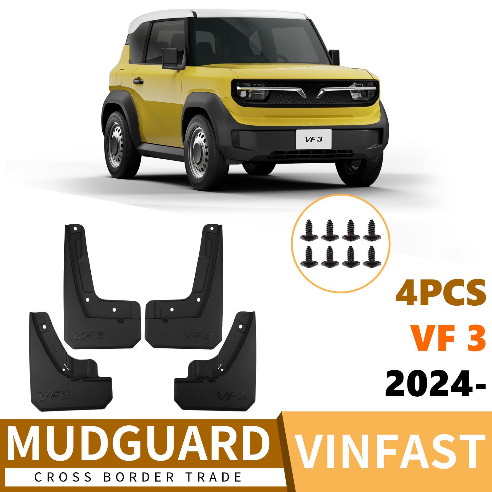 VinFast VF 3 2024-2025 Car Tire Mudguards & Accessories. 34 x 26 x 8.5 cm