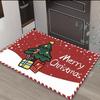 Christmas Carpet Welcome Mat Outdoor Carpet Thin Floor Mat Rug For Bedroom Living Room Carpet Doormat Home Decoration