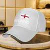 England Flag Printed Adjustable Baseball Cap For Men Trendy Fashion Hat For Daily Commuting Outdoor Travel