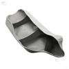 1Pcs Center Armrest Console Box Leather Cover For BMW 3 Series 05-12 E90 Gray