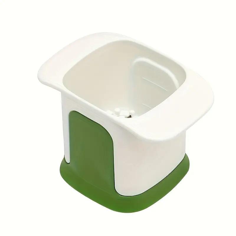 

450 lbs Capacity Multi-Functional Vegetable Chopper & French Fry Maker - Handheld Onion Slicer, Durable Kitchen Tool for Fast & белый