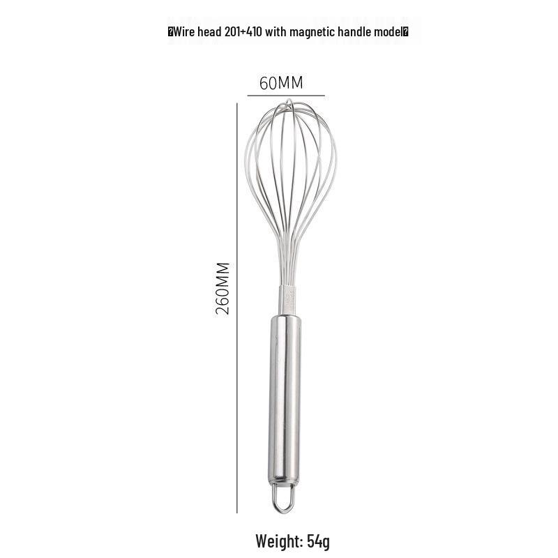 304 & 201 Stainless Steel Handheld Egg Whisk and Cream Beater