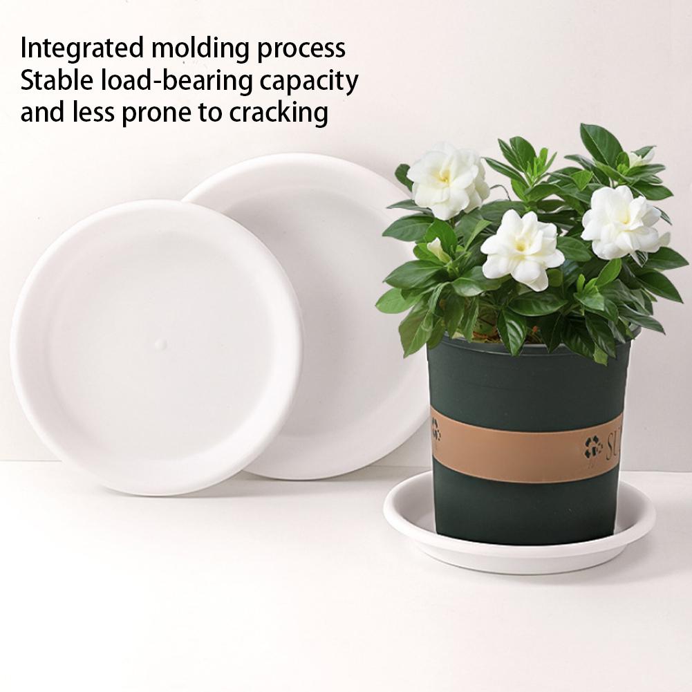 Pflanzteller Rund Verdickt Tropfschale für Indoor Outdoor Töpfe Blumentopf Wasserauffangteller Garten Zubehör H9K9