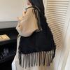 Dumpling Bag, Large-capacity Single-shoulder Armpit Bag, Retro Tote Bag, Casual and Simple Single-shoulder Bag