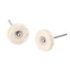 10pcs Wool Wool Buffing Polishing Wheels with Handle, Ideal for Metal and Plastics, Leave a Glossy Finish on Metals, Widely Used
