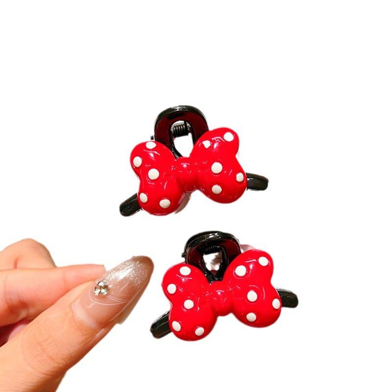 Czerwona Kokarda w KropkiMaszynka do WłosówUrocza i DziewczęcaKlamra na Grzywkę Klips BB Klips BocznyAkcesorium do Włosów