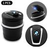 CCN1 X4 X5 X6 For BMW Fashion Car Ashtray LED Portable One Touch Open Automatic Indicator For BMW X1 X2 X3 X5 X4 X6 X7 G30 G20 G32 G1