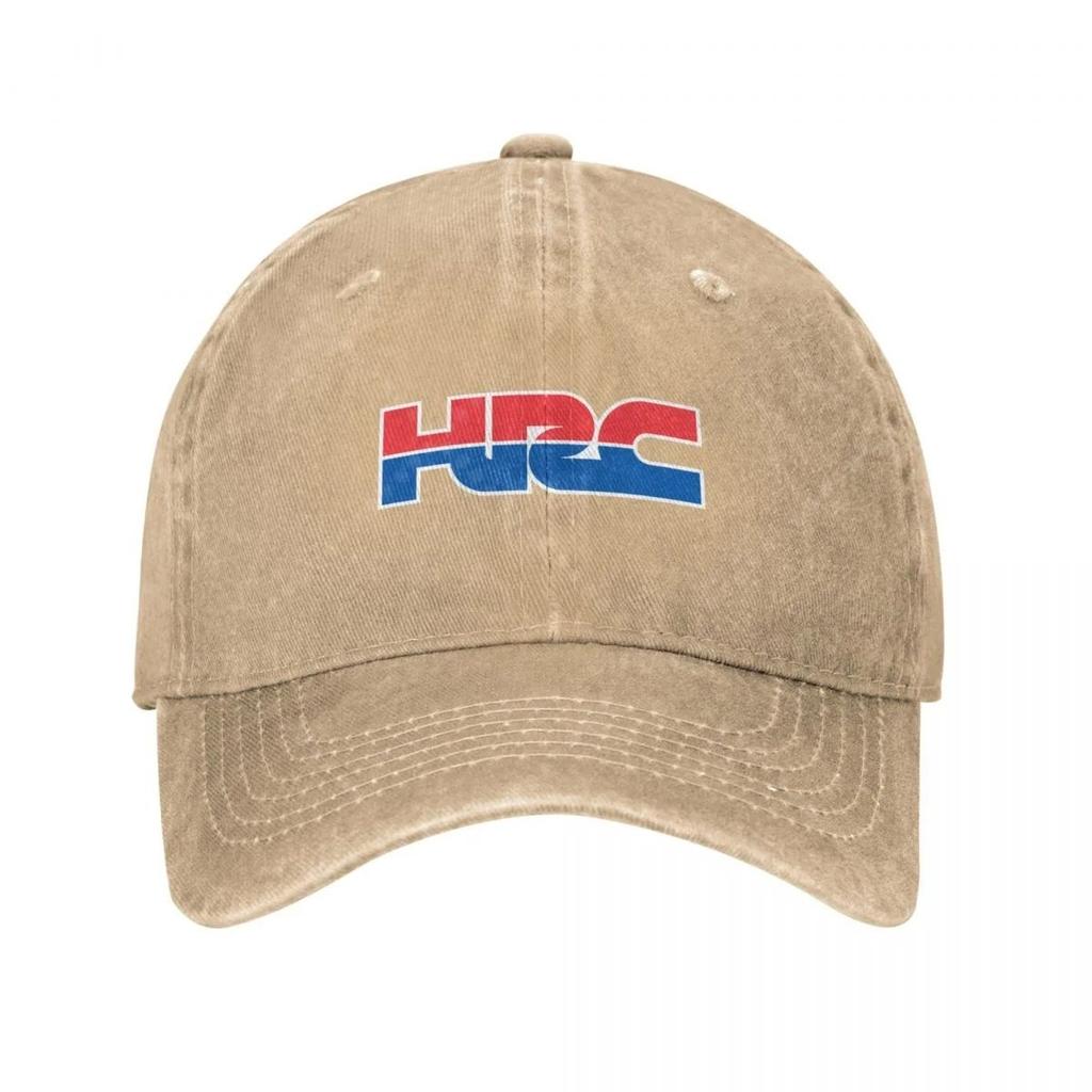 HRC Pattern Printing Cowboy Hats Adjustable Denim Baseball Cap Vintage Washed Cotton Unisex Hat for Men Women All Seasons