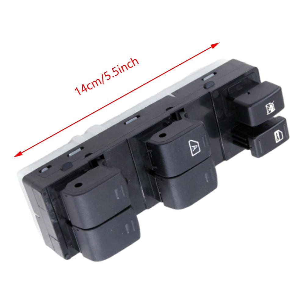 Foran venstre Elektrisk strømvindu Hovedløftebryterknapp For Nissan Teana J32 J32R J32Z 25401-JN03A 25401-JN01A 25401-JN00A