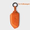For VW Volkswagen Golf 8 Tuang X ID4 ID6 ID3 Talagon Lamando L Suede Remote Car Key Case Shell Keychain for VW Car Key