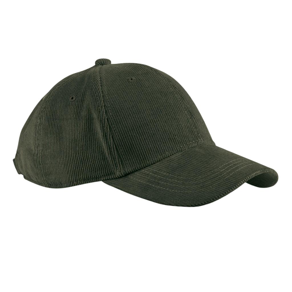 Beechfield Unisex Adult EarthAware Cord Organic Baseball Cap
