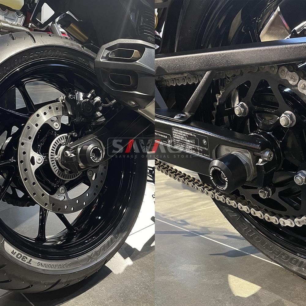 For BMW F900GS F850GS/ADV F750GS Motorcycle Front Fork Axle Slider Rear Wheel Swingarm Crash Protector F 750 800 850 900 GS