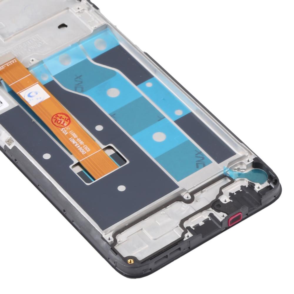 For Realme 6 RMX2001 Grade S LCD Screen and Digitizer Assembly+Frame Replacement Part (without Logo)