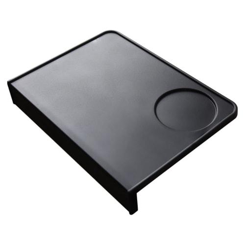 JP Number Tamper Mat, Espresso Tamping Mat, Coffee Tool, Protective Mat for Easy Work (Black)