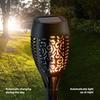 12LED Solar Flame Light Outdoor,Waterproof 12LEDs Torches Landscape Lamp for Outdoor Courtyard Garden Yard,Halloween Decorations