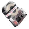 Labeling Tape Corrosion Wear Resistance 12mm Anti Corrosion Label Making for KING JIM Printer