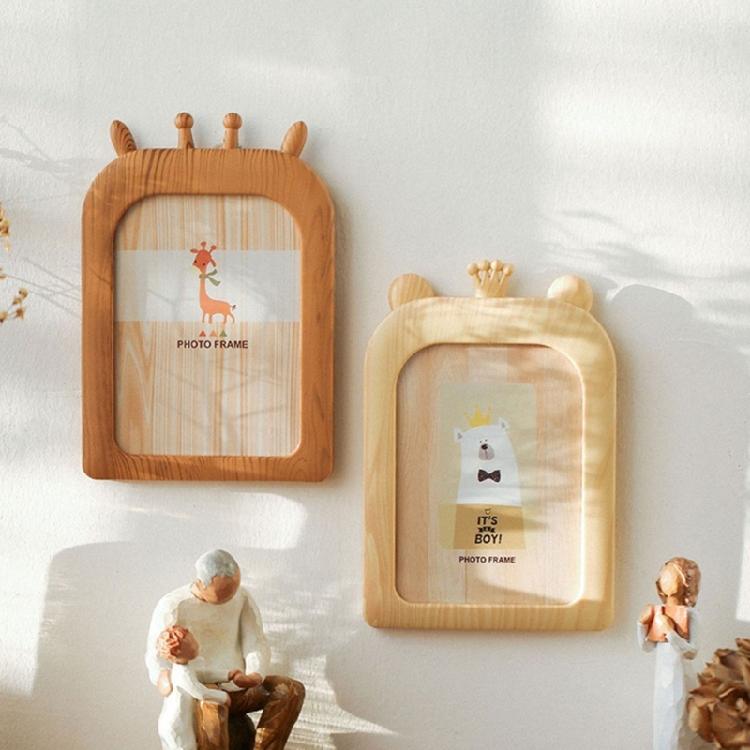 Fotorahmen 7 Zoll Cartoon Bilderrahmen Babyzimmer Kindergarten Tisch Wanddeko