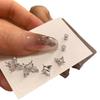 Elegant 6-Piece Butterfly Earring Set: Trendy 2025 Sweet & Simple Niche Design