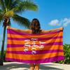 1 Stück Gemischte Stilvolle Sommer-Strandtücher für Urlaubsstimmung Perfekte Wahl für Strandurlaub Partygeschenke