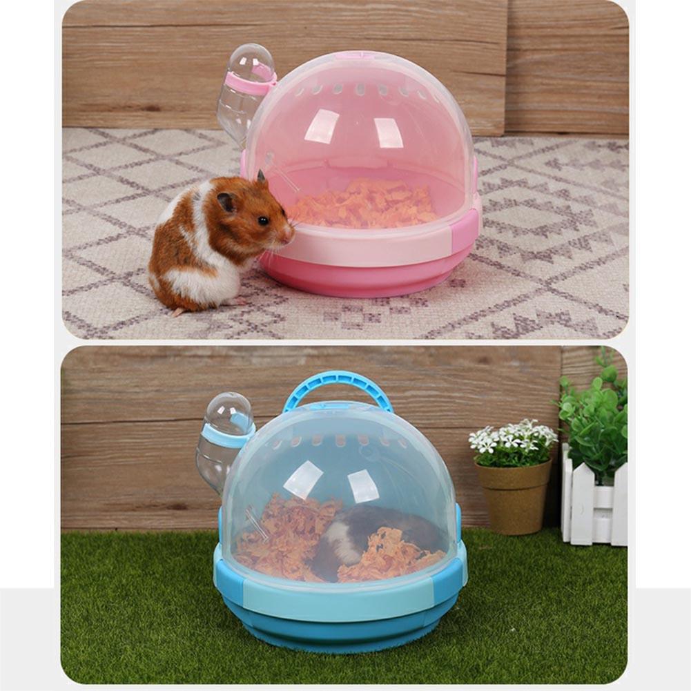 Portable Cage Pet Out Carry Box for Hamster Hedgehog Guinea Pig Nest Pet Accessories