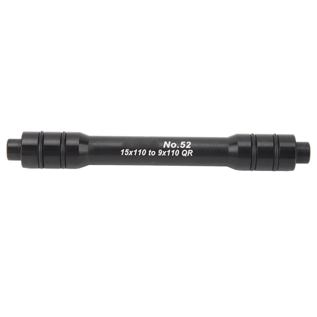 Bike Wheel Fork Axle Thru Axle Adapter Aluminum Alloy Barrel Shaft for Replacement 15x110 To