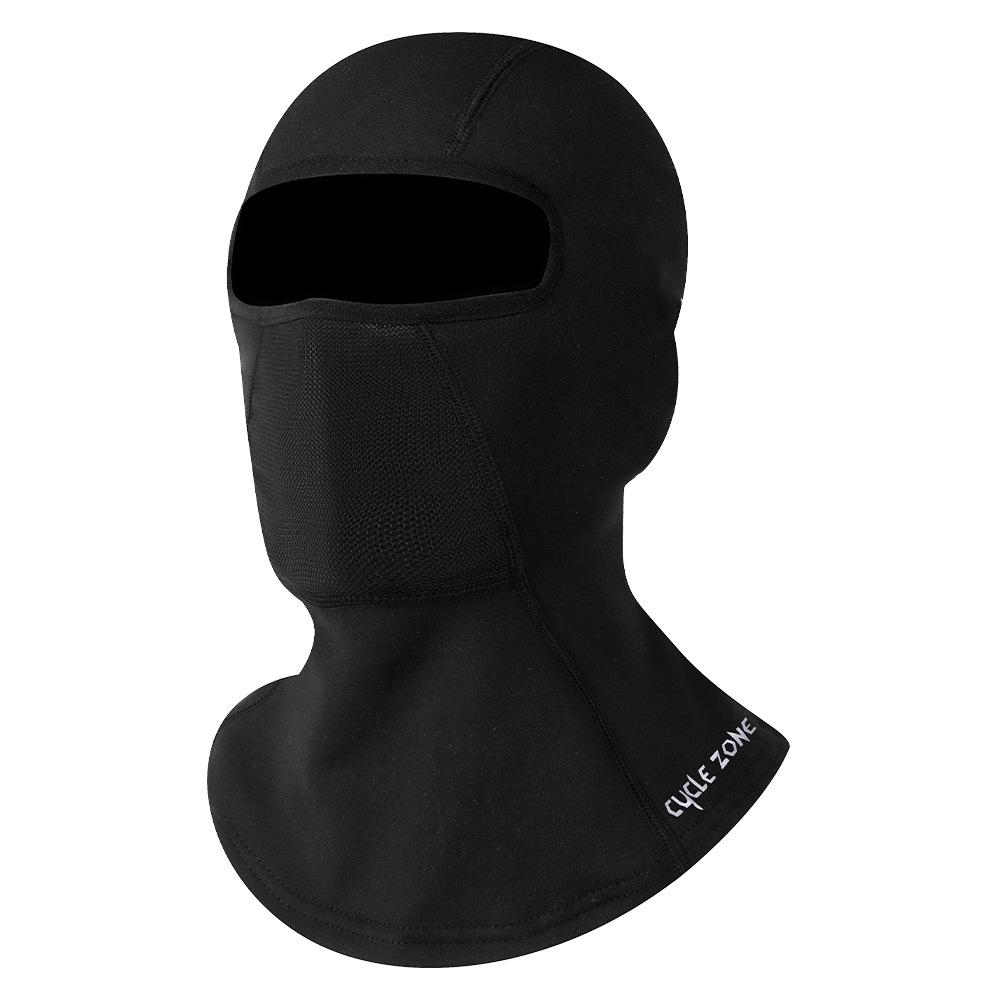 Electric Motorcycle Helmet Liner: Warm Fleece, Windproof Cap with Goggle Hole Design One Size