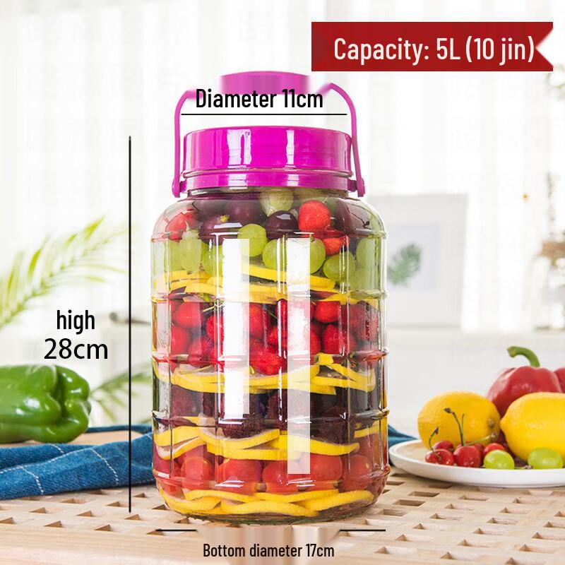 Multi-purpose Glass Fermentation & Storage Jar