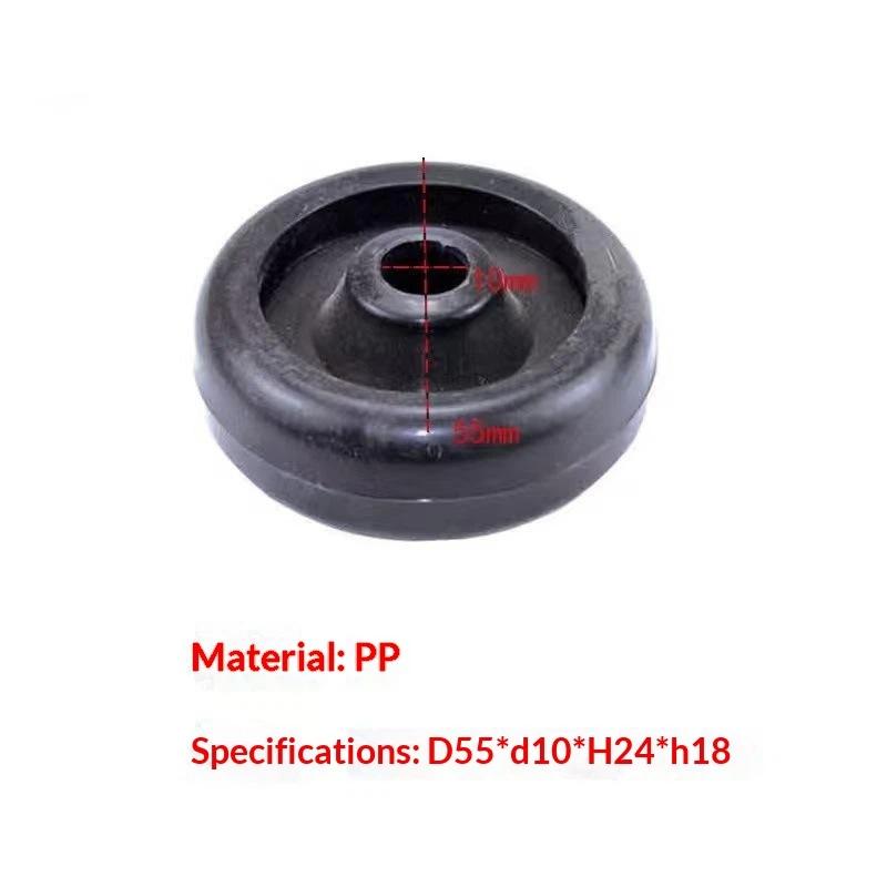 Treadmill Caster Wheel Smooth Moving PP Roller High Load Capacity For Home Gym Fitness Equipment Repair Replacement Part