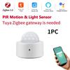 3pcs Tuya ZigBee PIR Motion Sensor Human Detector Wireless Smart Detector for Home Alarm Security System Alexa Google Home