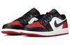 Jordan 1 Low Bred Toe 2.0 553558-161